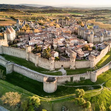 Le Balcon De Carcassonne, T2 Au Pied De La Cité Apartamento Carcasona
